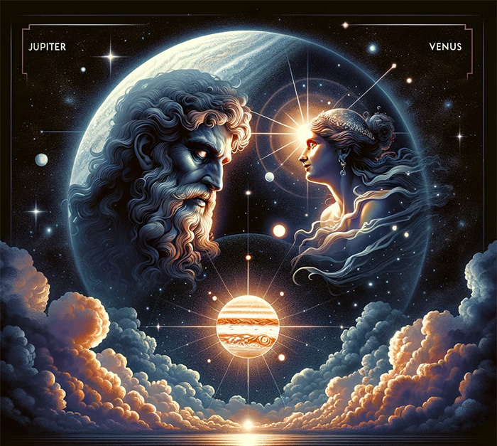 குரு சுக்கிரன் சேர்க்கை பலன் (குரு சுக்கிரன் இணைவு)